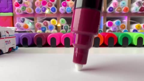 posca markers ! ASMR !!!