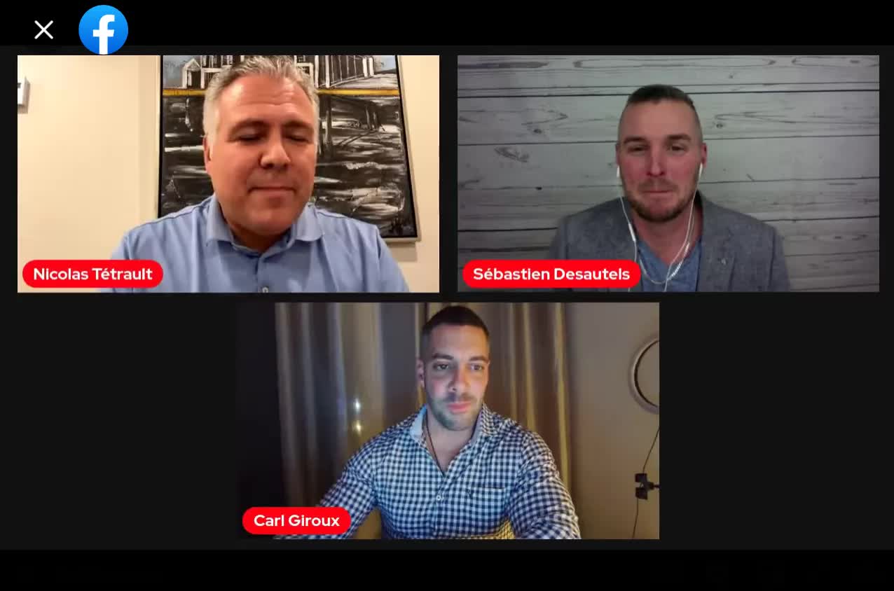 Nicolas Tétrault S'exprime ouvertement