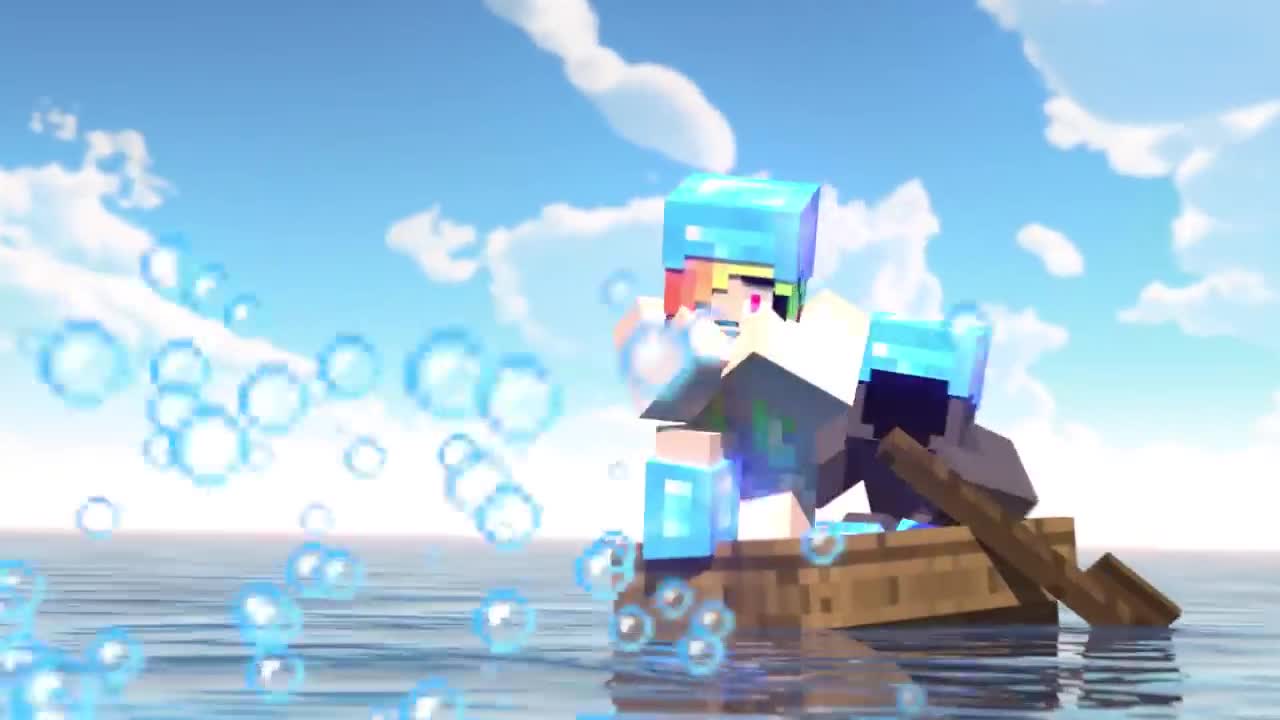 OCEAN MONUMENT - Alex and Steve Life (Minecraft Animation)