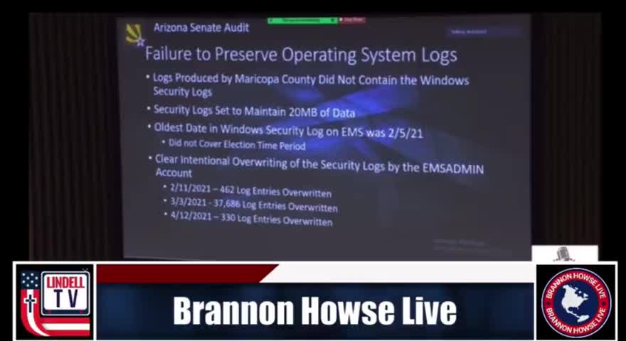 Brannon Howse Live on Lindell tv AZ Forensic Audit results - 9-25-21