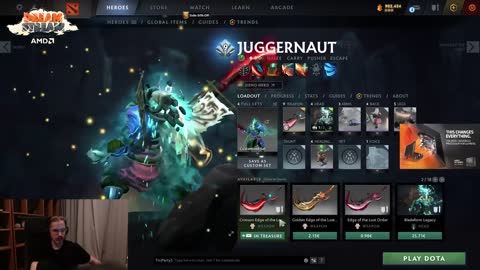 Topson shows his Most Expensive Dota 2 item