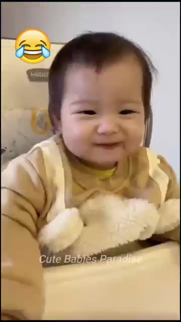 Cute baby laughing | pretty