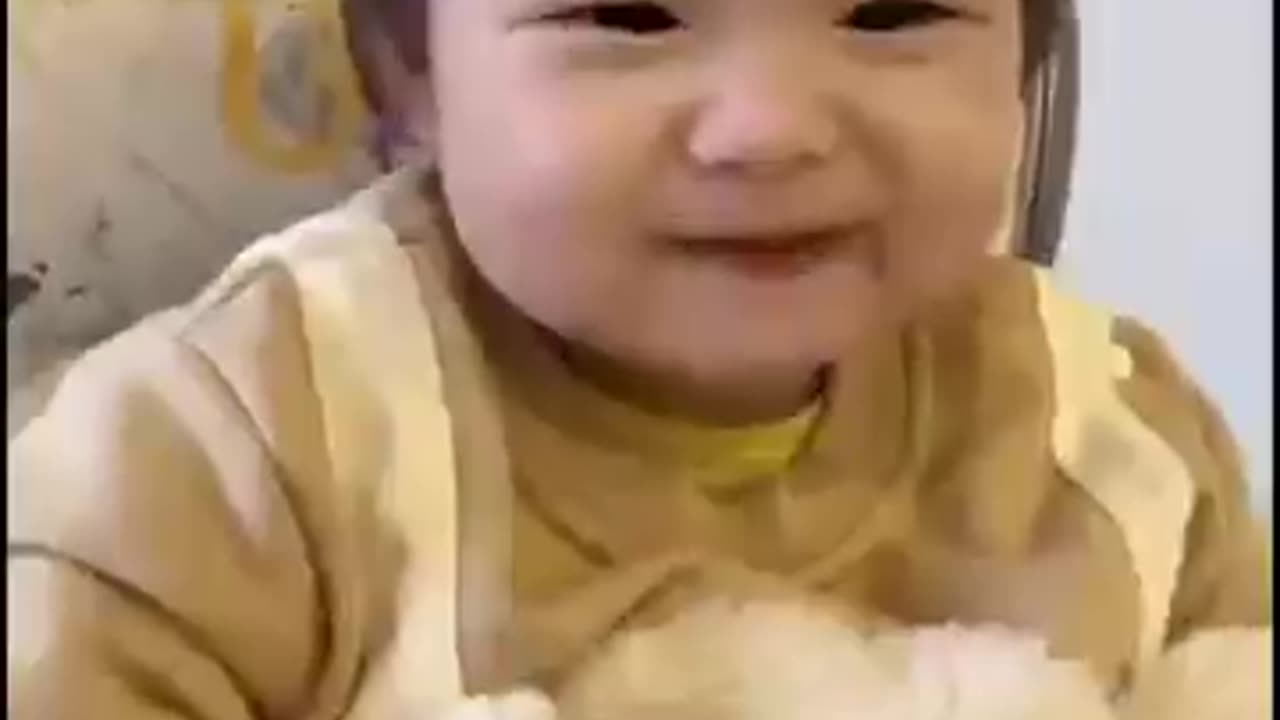 Cute baby laughing | pretty