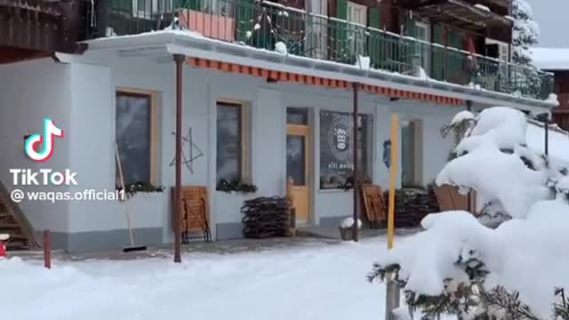 #switzerland#snowfall❄🌬#winterseasonlovers🥶