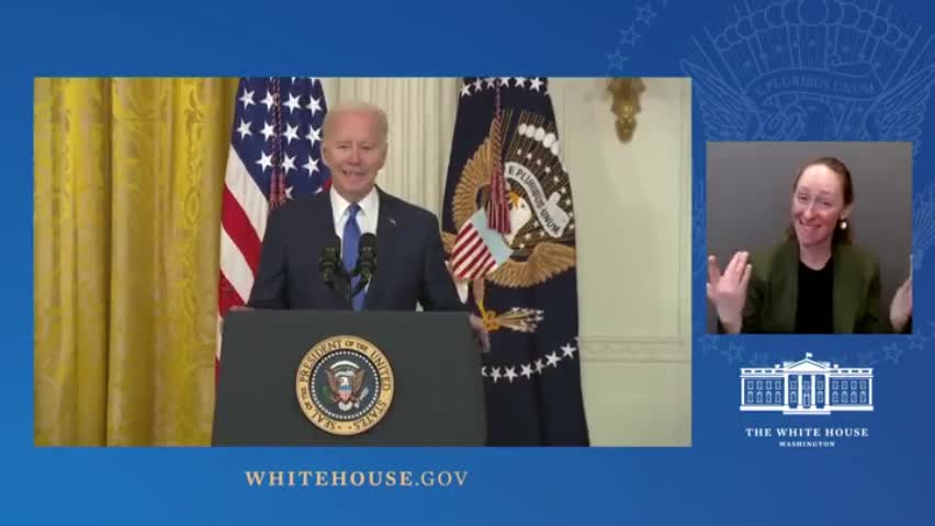 BIDEN FILLS ROOM WITH AKWARD SILENCE......