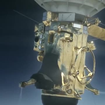 Dramatic CGI to help our imagination with Cassini's final moments, lol