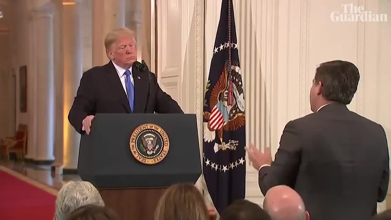 'You are a rude, terrible person' _ Trump attacks CNN reporter