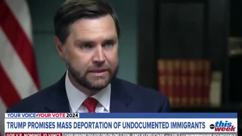 JD Vance: 'Trump Admin Will Start Mass Deportations with 1 Million'