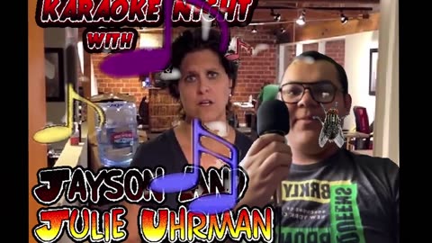 Jayson Does Karaoke Night (Title Card)