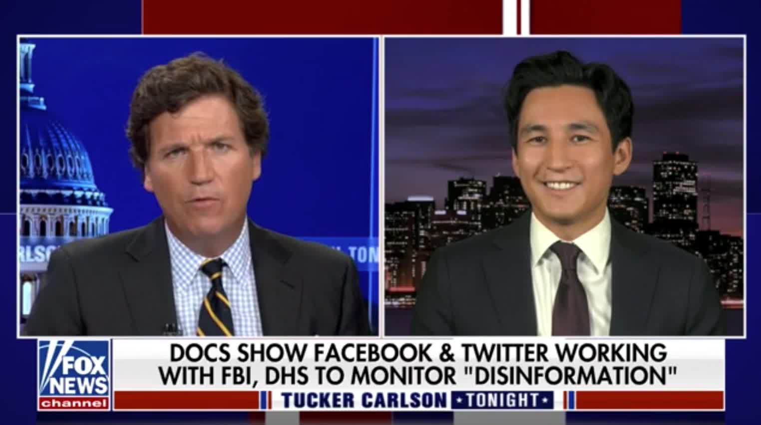 Lee Fang talks about how the DHS has been working with social media companies to censor people