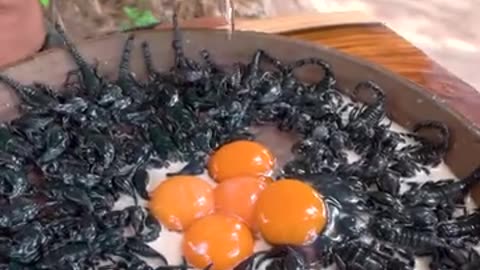 Special Scorpion with sauce