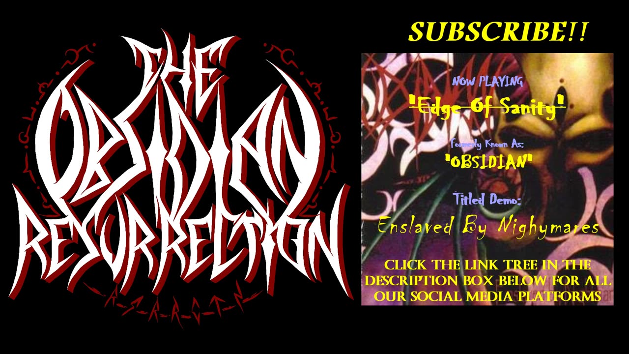 The Obsidian Resurrection - Edge Of Sanity