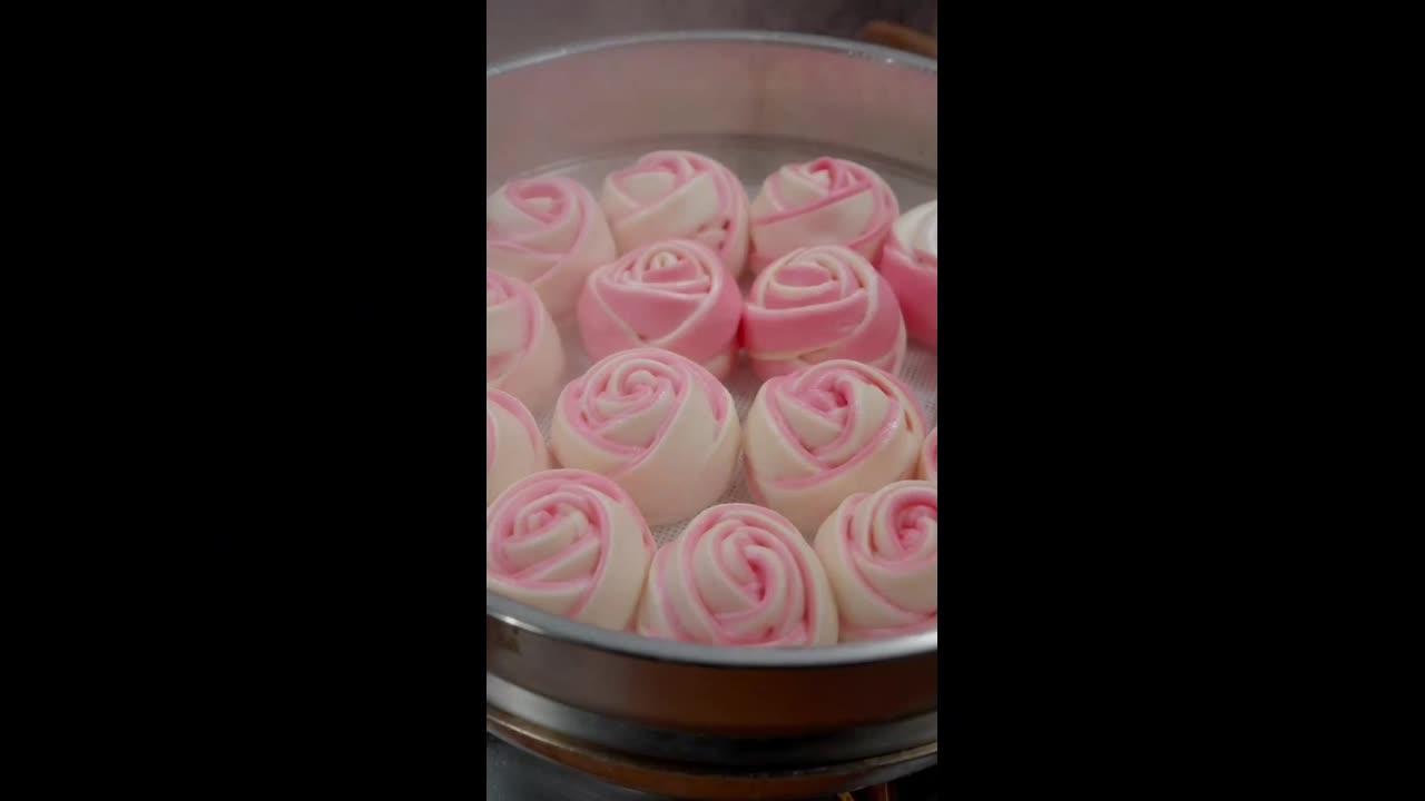 pink flower easy make