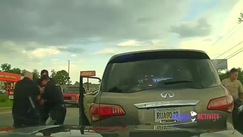 Woman With Child in Car Rams Multiple People & Police Cars While Trying to Avoid Arrest