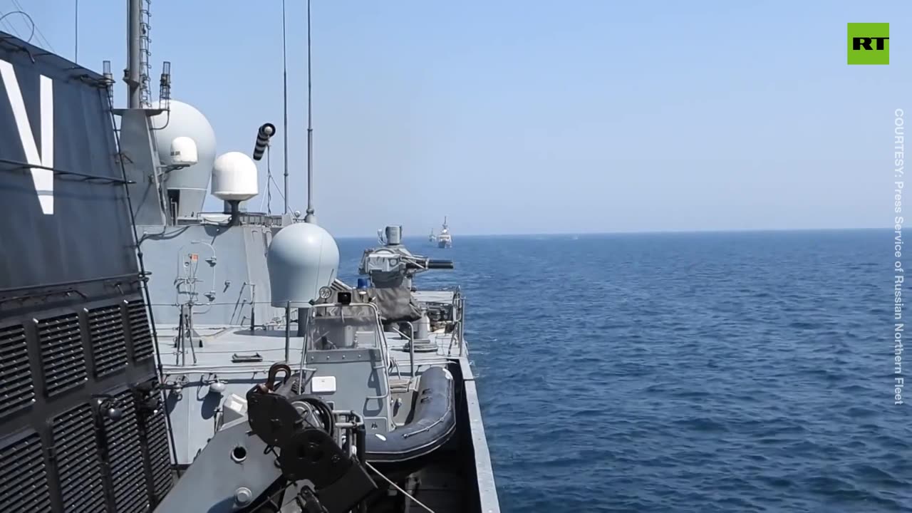 Russia-China-Iran naval exercises end In Arabian Sea