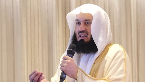 Asking Allah for something-Mufti menk