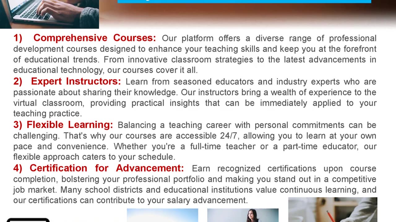 Upgrade Your Teaching Career with PD Classes Online