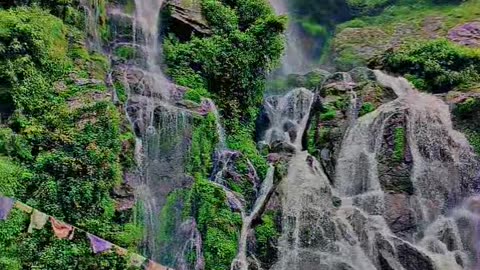 Waterfall in nepal