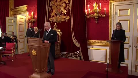 Charles III swears oath in historic televised proclamation ceremony @BBC News - BBC