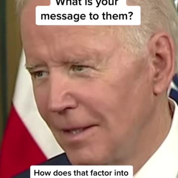 Biden's message to Americans who don't want him to run for reelection in 2024 Rumble Shorts
