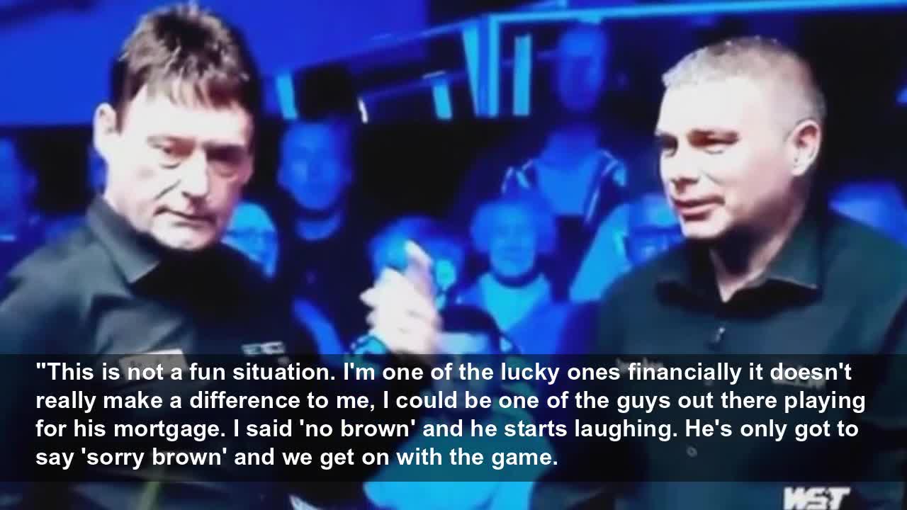 Jimmy White insists he has 'no regrets' over ref row after furious on-table bust-up