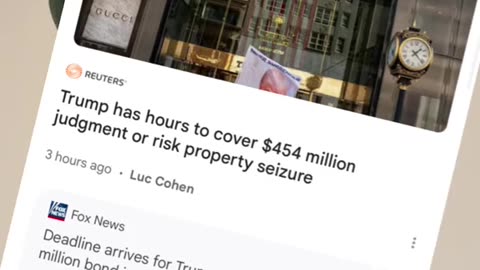 Trump Tower could be seized by NY authorities in just hours...