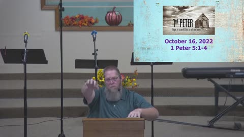 Sunday Sermon at Moose Creek Baptist Church 10-16-2022