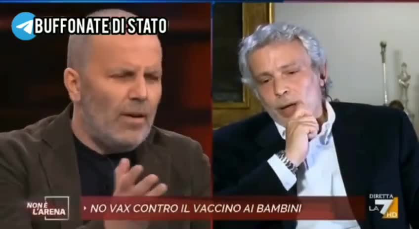 Bassetti lei non ha un briciolo di dignità, non si vergogna?