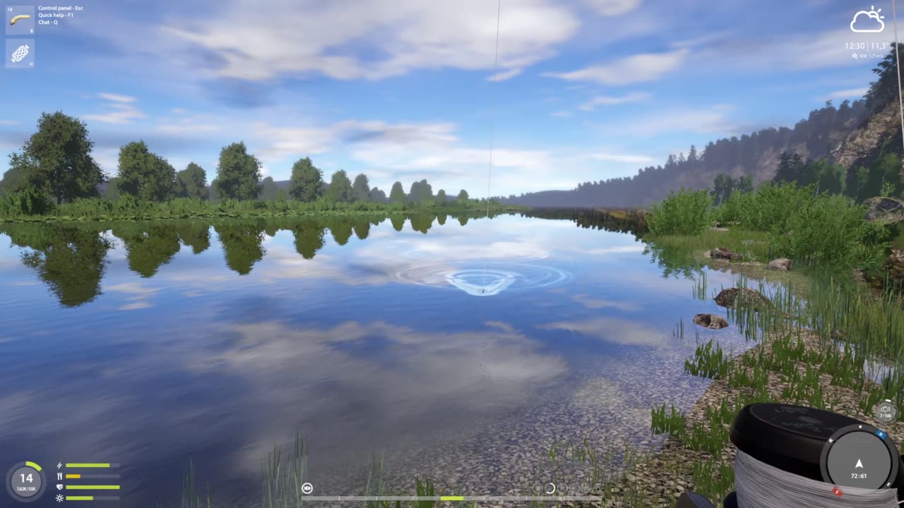 First nase fish, Russian fishing 4 game