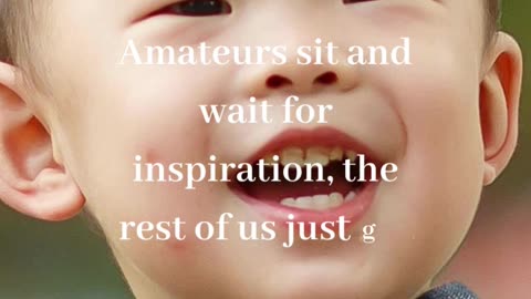 Amateurs sit and wait #shorts #quotes #rumblegrumble