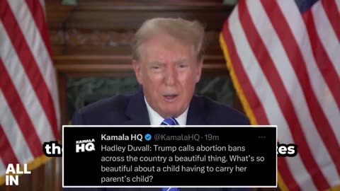 Debunking Democrat Claims About Trump on Abortion Bans