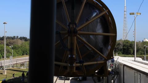 CFT Atlas V Launch Vehicle on Stand