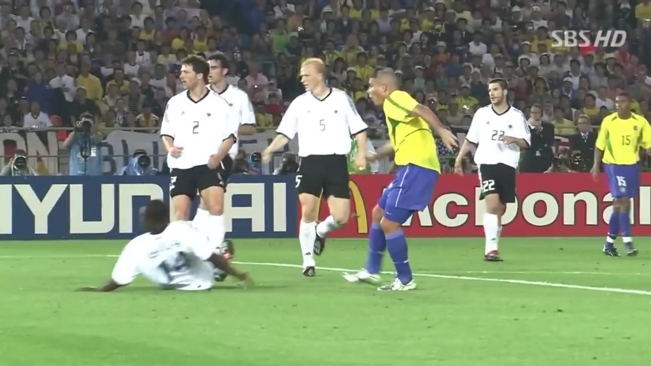 Brazil vs Germany worldcup 2002 final