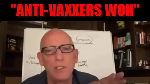 WOW! Dilbert Creator Scott Adams Regrets Taking the Vaccine, says Anti-Vaxxers are RIGHT and WON!