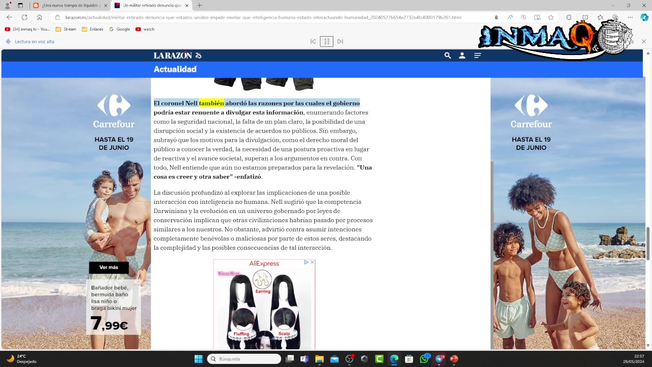 calienta que sales 29/05/2024