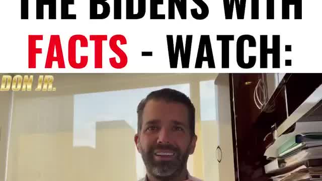 TRUMP CRUSHES THE BIDENS WITH FACT