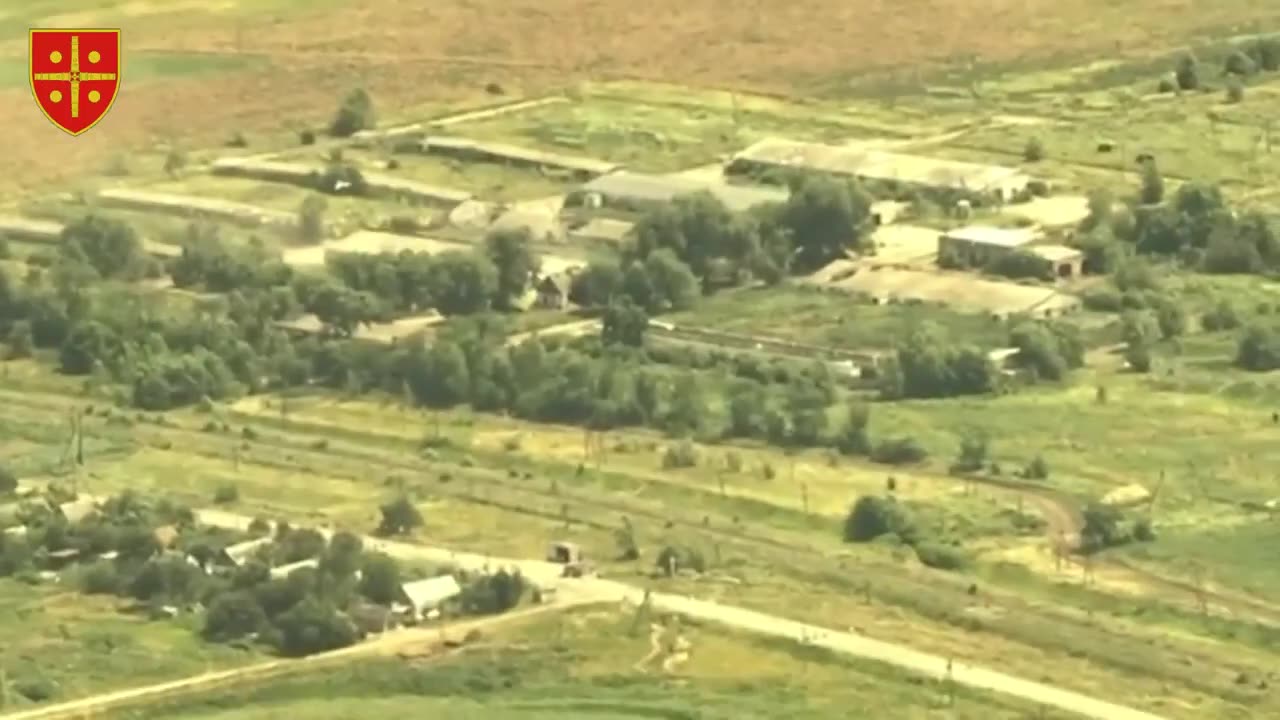 Destruction of the rear warehouse of the Rashists