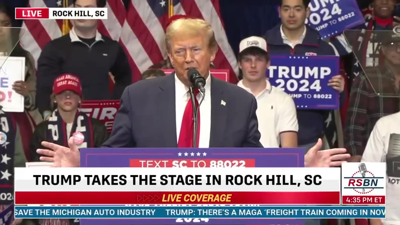 “Were gonna win this. We’re gonna win it bigger than EVER BEFORE.”