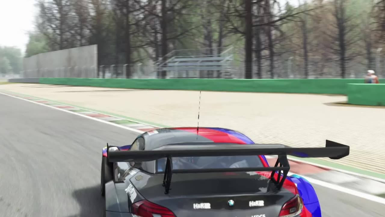 3/5 - Assetto Corsa | BMW Z4 GT3 Realistic Sounding at Monza Circuit | Logitech G25