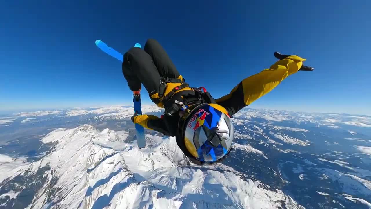 GoPro Awards_ Combining Skydiving + Skiing in the French Alps _ Fred Fugen