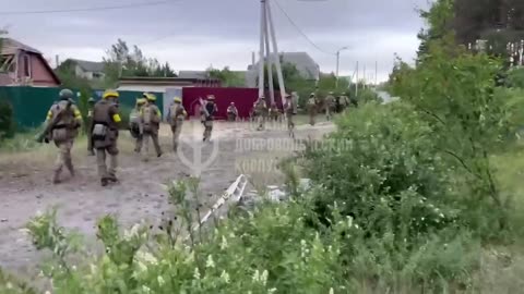 Footage from an incursion by Russian Rebels