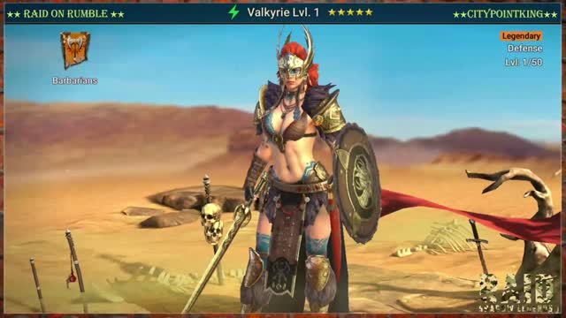 Raid Shadow Legends - Valkyrie - Classic Skin