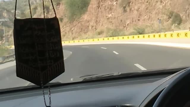 Traveling towards capital Islamabad Pakistan