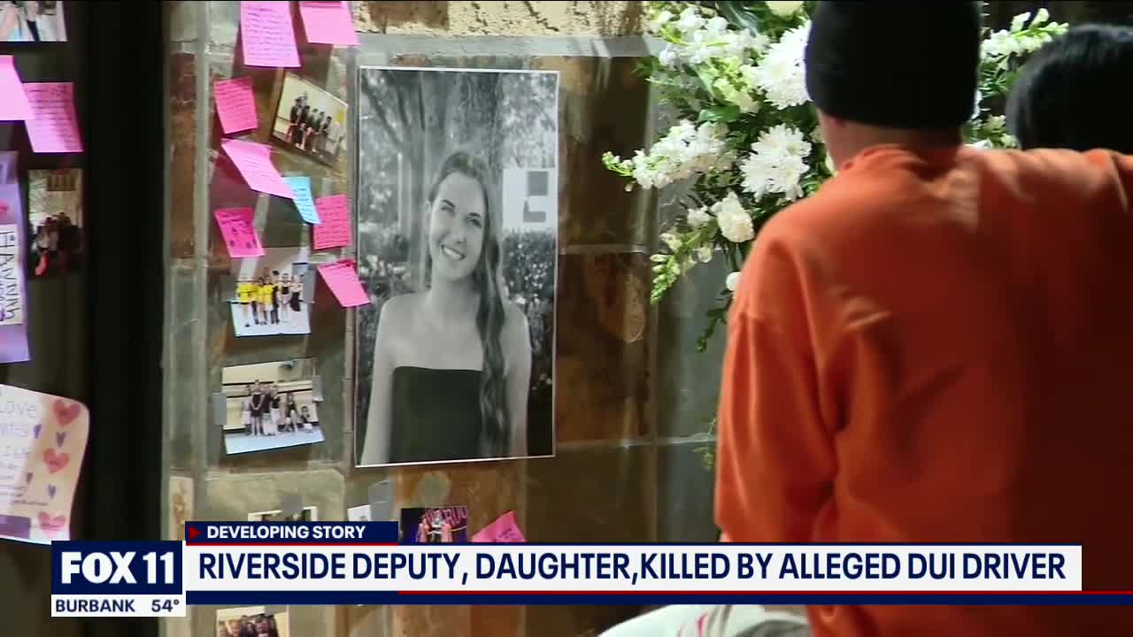 Riverside County deputy, daughter killed by alleged DUI driver