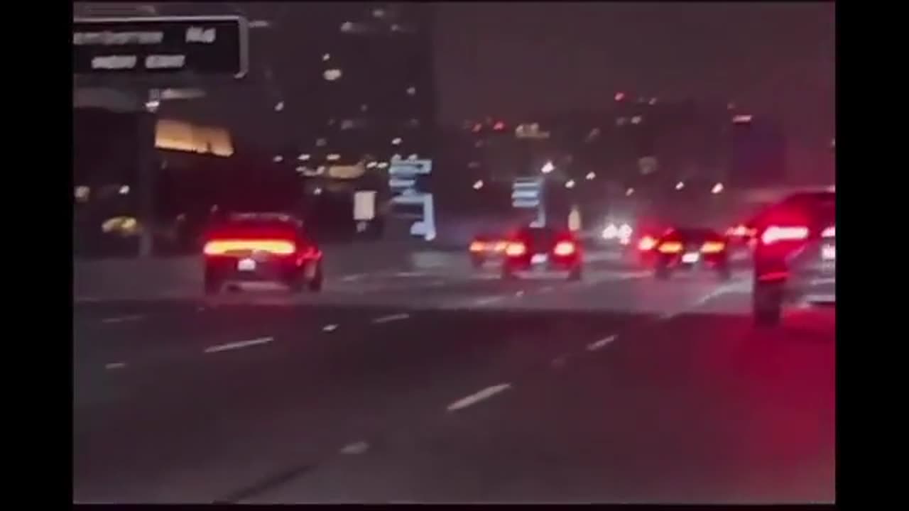 Dodge Car Tries To Race Police Car