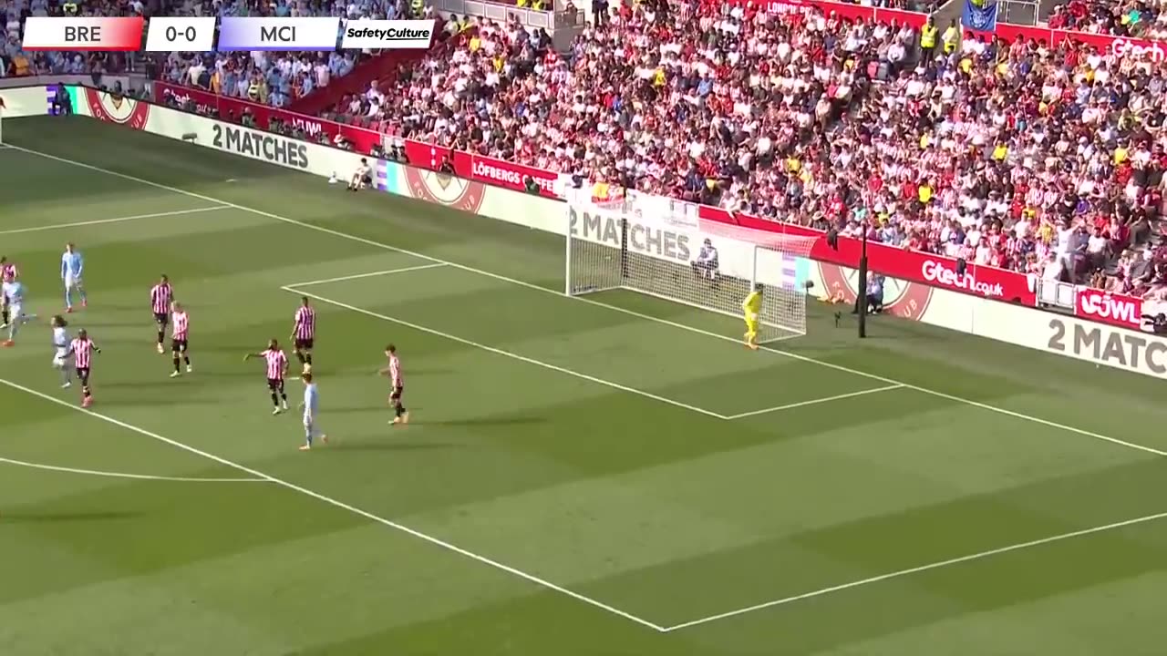 Brentford 1 Manchester City 0 _ Extended Premier League highlights