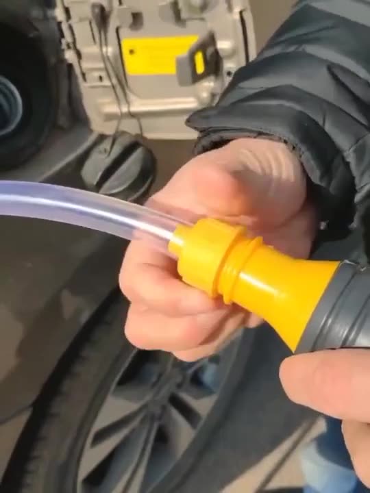 Car Fuel Tank Sucker Oil Transfer Fuel Pump Petrol Diesel Liquid Manual Pump