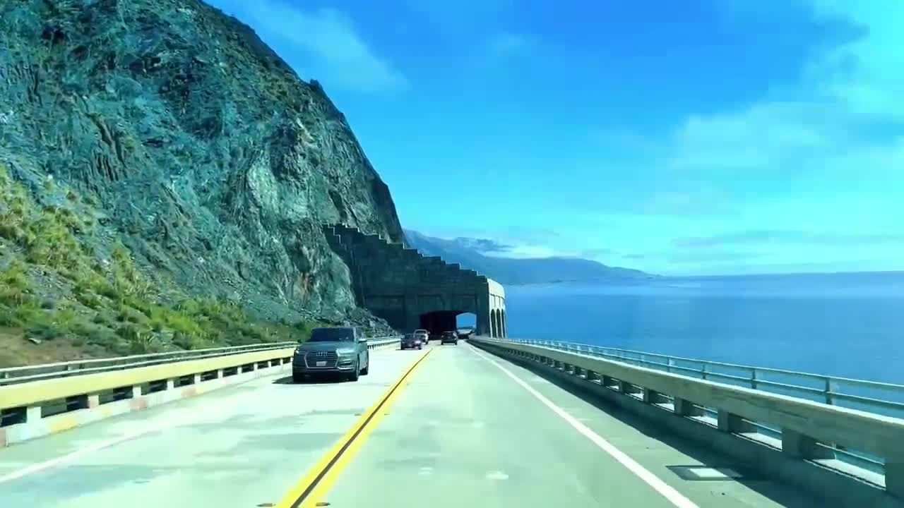 The scenery along U.S. Highway 1 is really beautiful