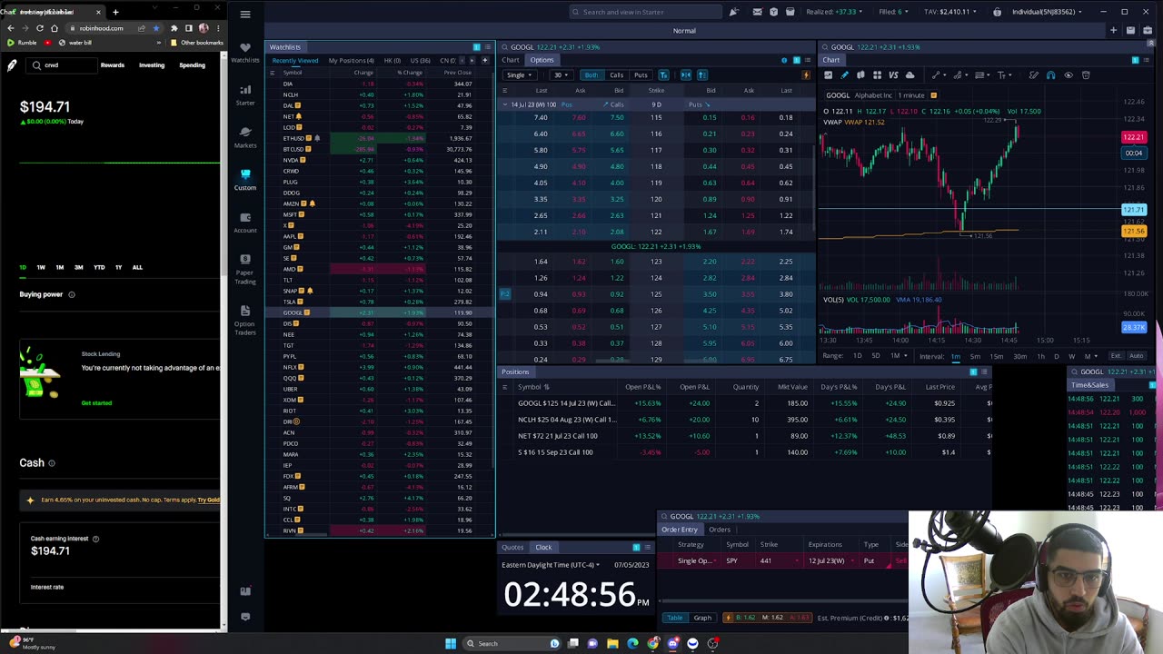 My Stocks Journey, Can we Close Another 500$ Today.