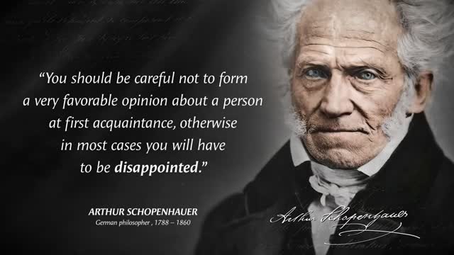 Arthur Schopenhauer's Quotes which are better known in youth to not to Regret in Old Age